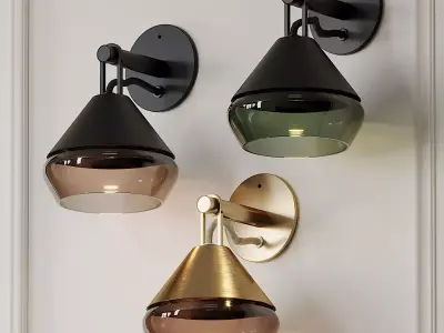 Hatti Wall Sconce by Articolo 3D model