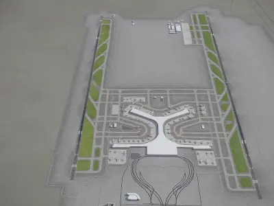 Kunming  Low-poly 3D model