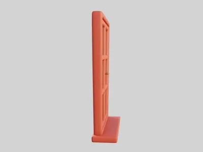 Cartoon Window 8b 3D model