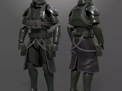 Shadow ARC Commander One12 Scale Custom STL Files 3D print model