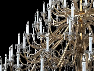 Chandelier Beby Italy 3D model