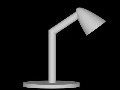 MINIATURE TABLE LAMP  DESK LAMP  3D print model