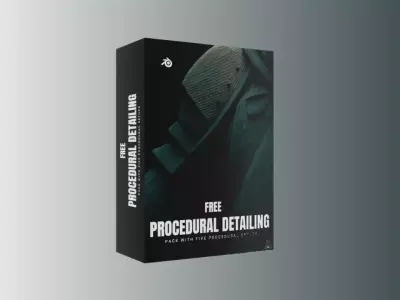 Free Procedural Detailing Pack Free 3D model