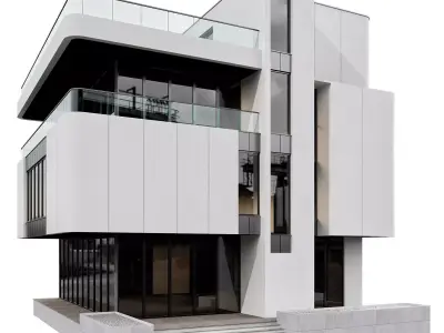 MODERN HOUSE NO46 A 3D model