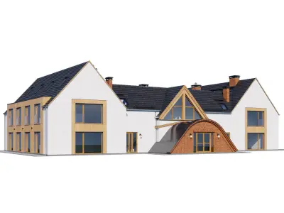 Holiday House 3D model