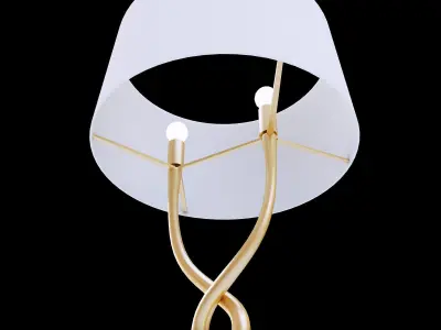 Porta Romana SLB12 - Organic Loop Lamp 3D model