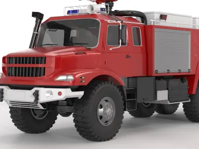  Generic Fire Truck 03 
