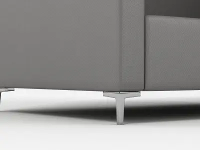 Techo Cara Chair Low-poly 3D model