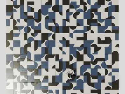 Tile Mutina Puzzle n3 3D model