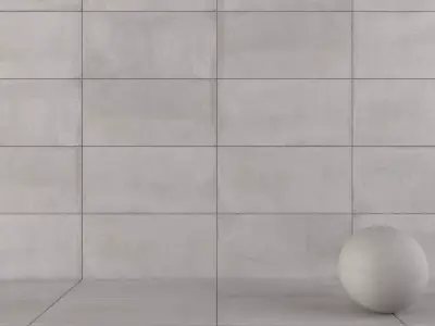 Concrete wall tiles Concrea Silver 60x120 Texture