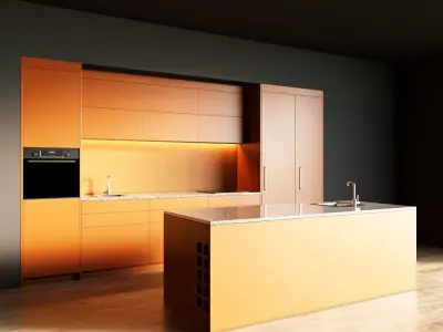 5-Kitchen5 matte 1 3D model