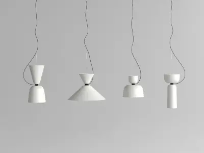 Alphabeta Pendant 3D model