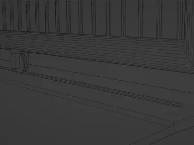 Celista Steel Gate 001 Free 3D model