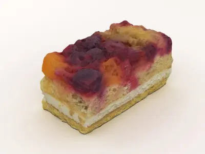 Fruit Cake 3D model