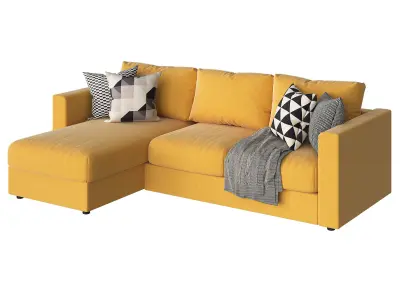 Vimle sectional sofa ikea 3D model