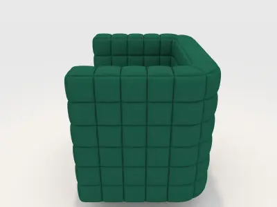 Sofa 1 Seater 6 3D model