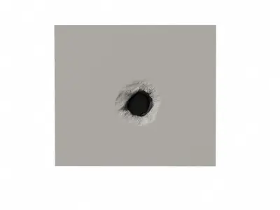 Bullet Hole 3D model