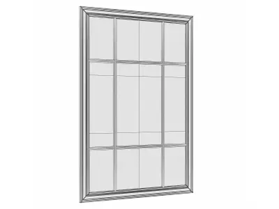 Mirror in a wooden frame GZ-M1028 3D model