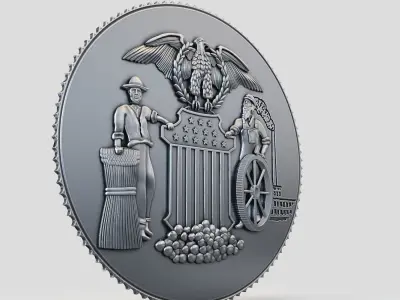 Cortland Seal 3D print model