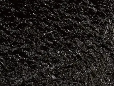 Wet Glossy Dark Mud Earth PBR SEAMLESS Texture