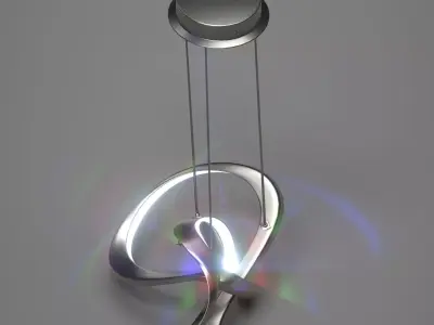 Modern Pendant Light Low-poly 3D model