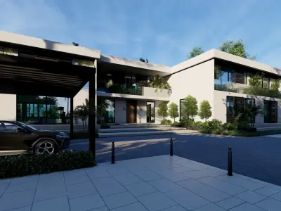 Eden Villa Exterior Design  3D model