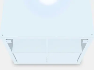 KALLAX Shelving unit with doors 2 Low-poly 3D model