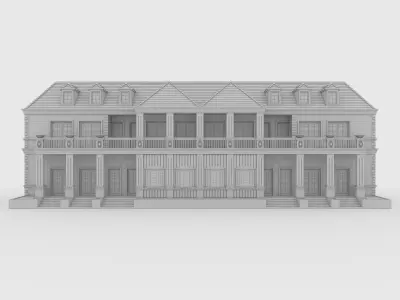 Villa 2 house 3D model