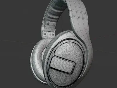 Headphone Sennheiser HD 599 3D model