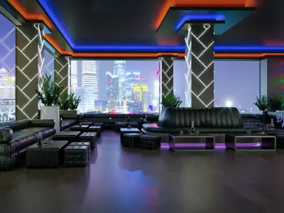CLUB LOUNGE 3D model