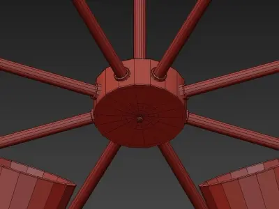 Delightfull Cairo Chandelier 3D model