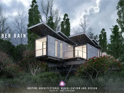 Inspire Architectural Visualization and design 3D model