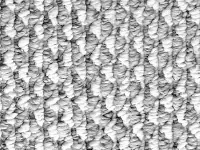 Seamless Black and White Carpet Texture Texture
