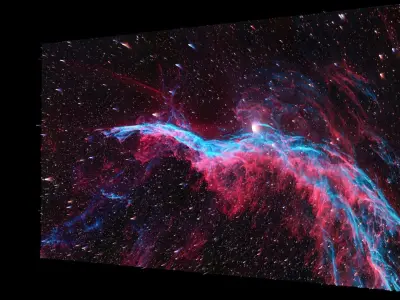 Veil Nebula 3D model