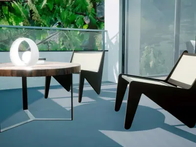 VR interior - Metaverse 3D model