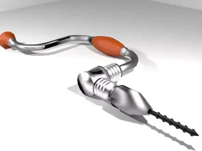 Craftsman Handtools - Brace 3D model