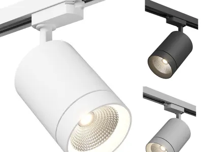 3032xx Canno Lightstar LED lamp for 1-phase track 3D model