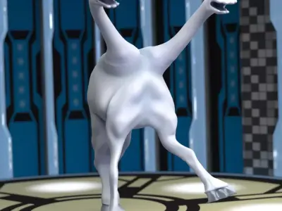 Txotxongilojotzailea for Poser 3D model