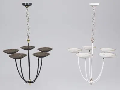 Chandelier 3D model 33