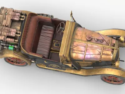  Steampunk Vehicle Collection 3 