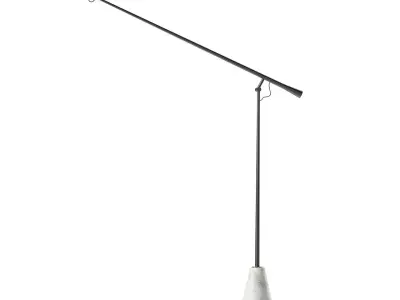 Halo Mega Floor Lamp by Valaisin Gronlund 3D model