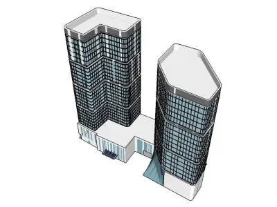 vacation spot-Resort-Fashion Leisure Hotel-0199 3D model