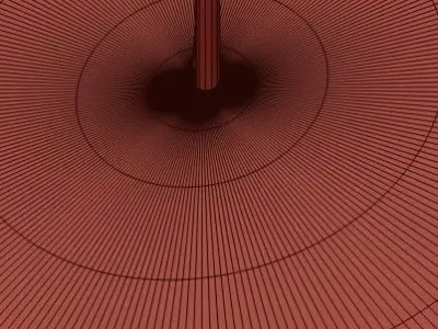 Wedding pendant lamp 3D model