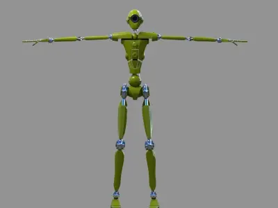 robot 7 3D model