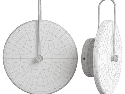 POP ROUND Low-poly 3D model