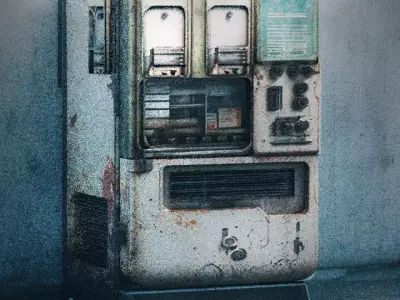 Vending machine 3D model