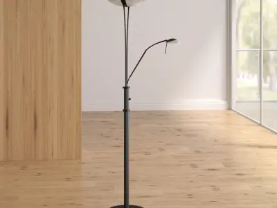 Dorsey Torchiere Floor Lamp 3D model