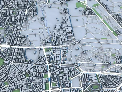 Damascus Capital of Syria 3D model
