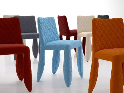 Monster chair 3D model