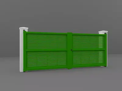 Outdoor Gate 3D model